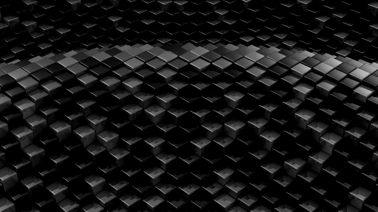 коробки сформировали волну