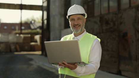 Construction Engineer at a Site