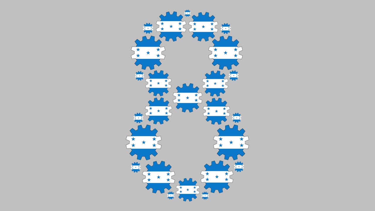 온두라스 숫자 8