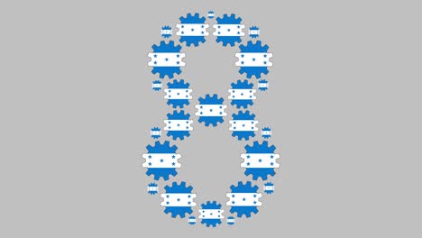 honduras número ocho