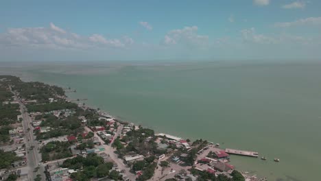 drone view of isla de tris beach