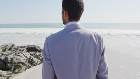 young man by the sea