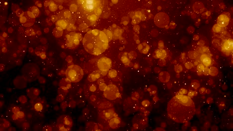 partículas de polvo abstracto luz bokeh títulos de movimiento bucle de fondo cinematográfico