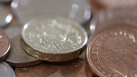 rotating around one pound coin