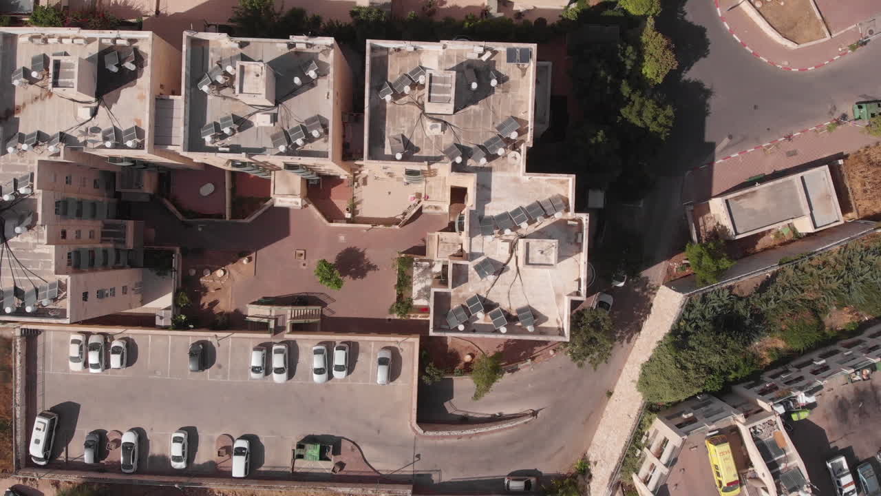 Israel Jerusalem buildings Rooftops aerial view