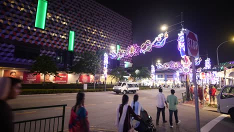 diwali celebrations in little india, singapore