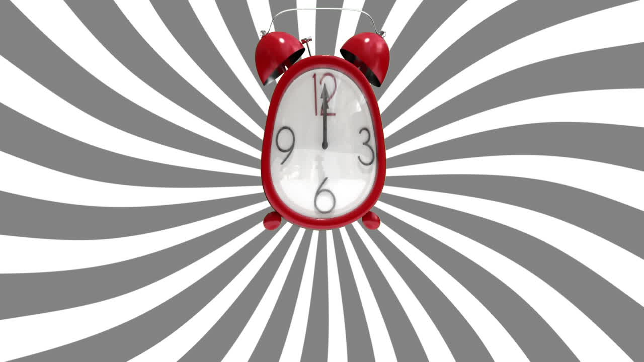 Красный будильник