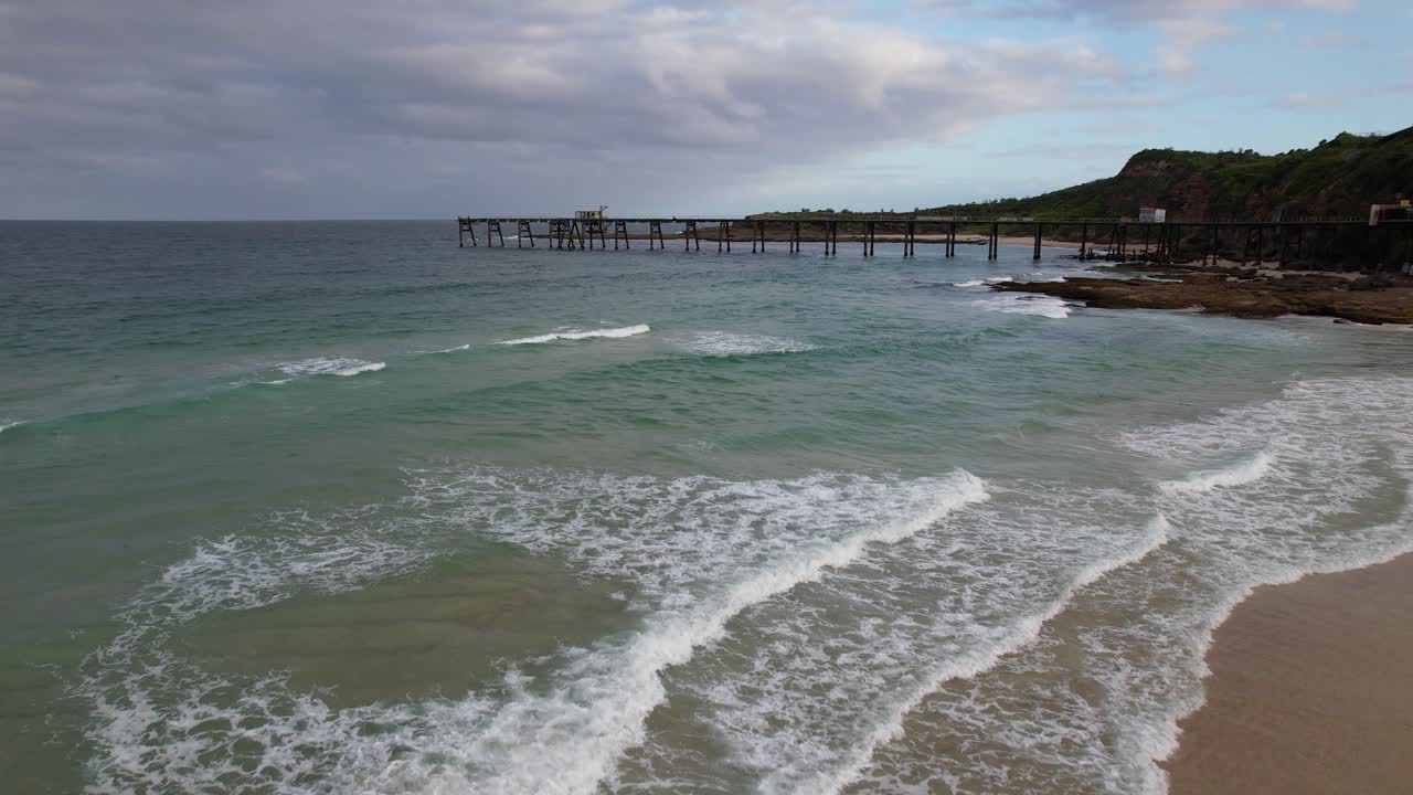 캐서린 힐 베이, 맥리 호수, 뉴 사우스 웨일스, 오스트레일리아 - 드론 촬영