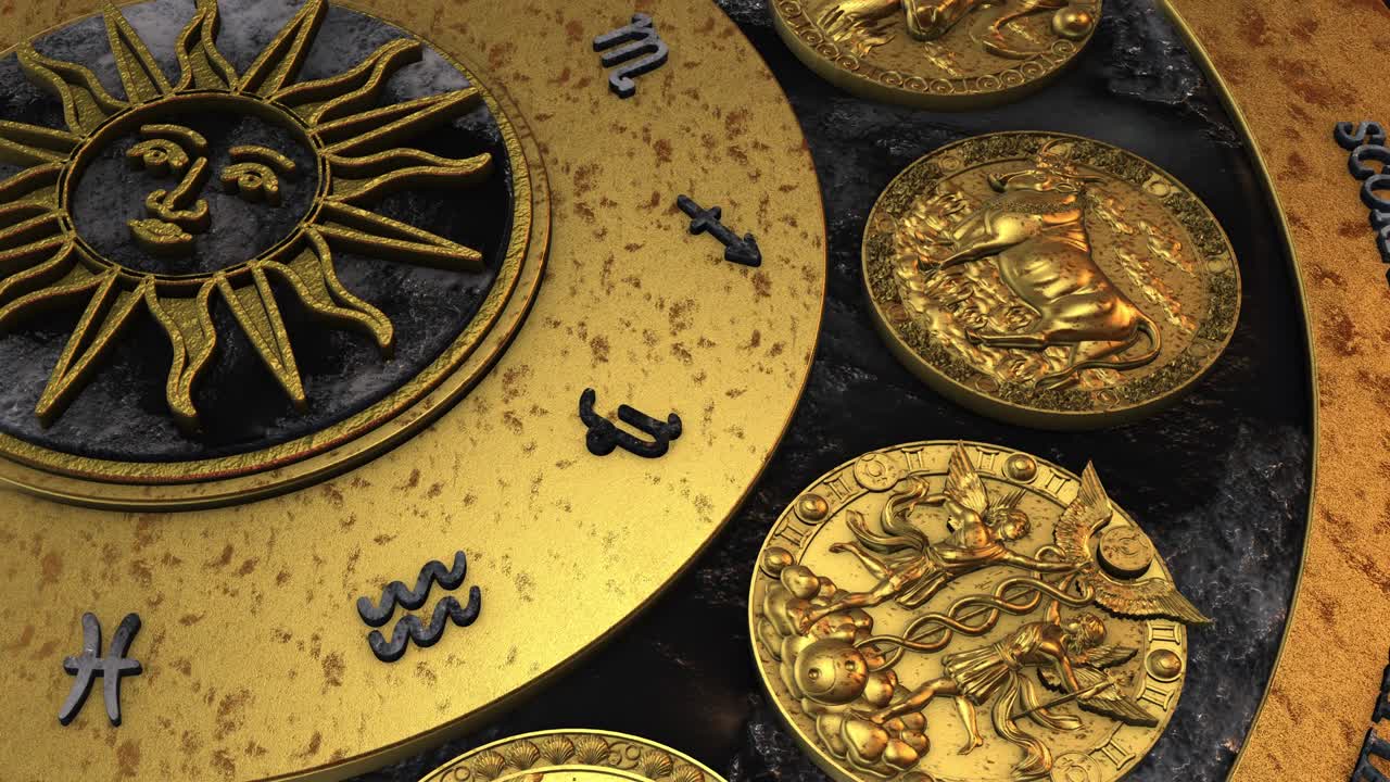 황금자리 바 회전 - 물고기