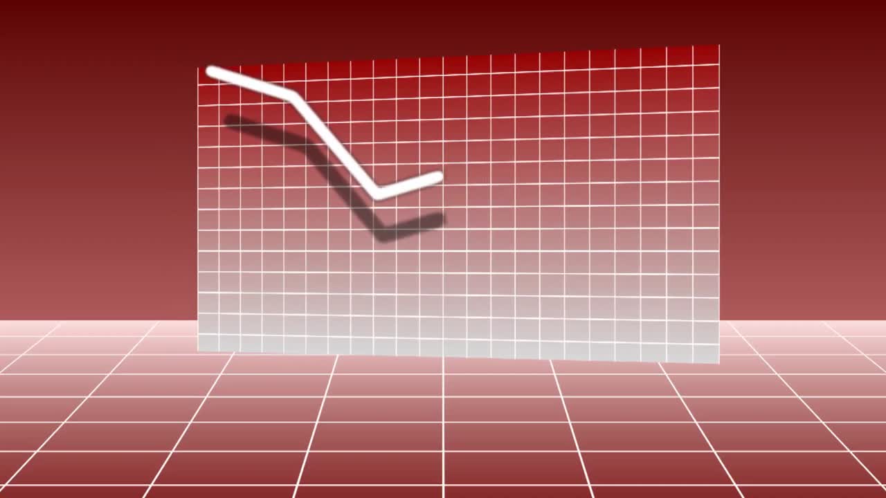 비즈니스 개념의 주식 애니메이션