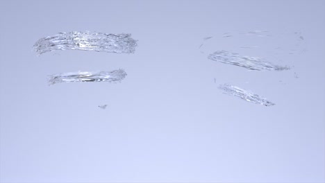 la espiral de agua parece un tornado.