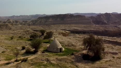 traditional water reservoir coastal beach sea ocean climate tropical weather local people drinking water agriculture irrigating by collected rain water near the sea in iran hormuz wonderful landscape