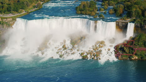 cataratas del niágara desde arriba
