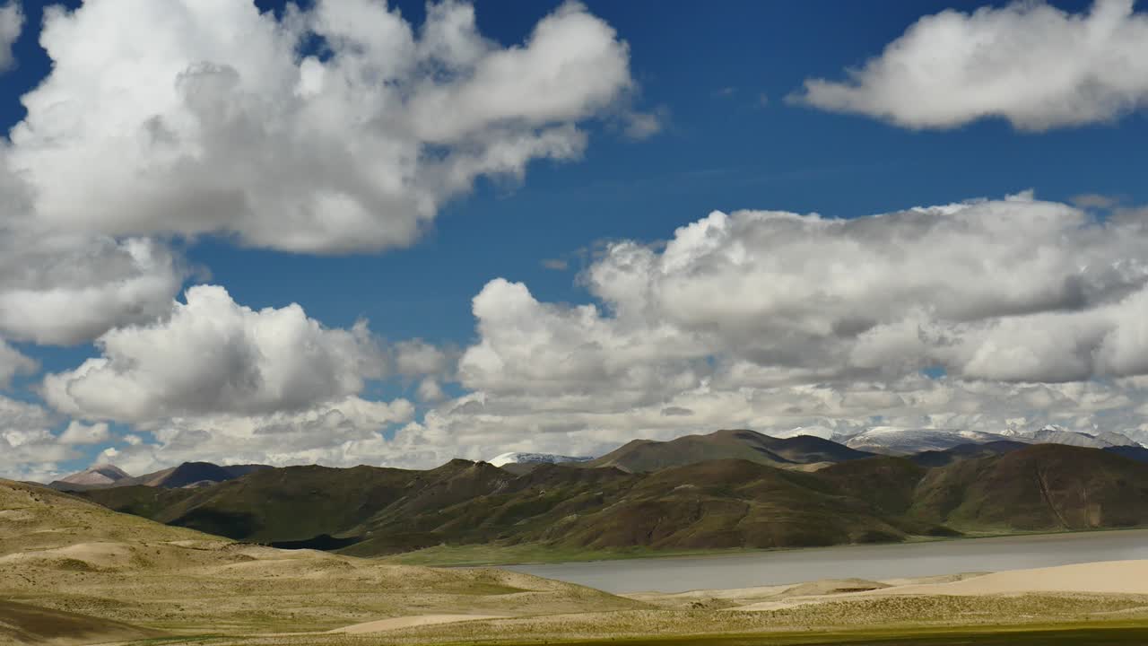 Valley of Brahmaputra river Himalayas Tibet