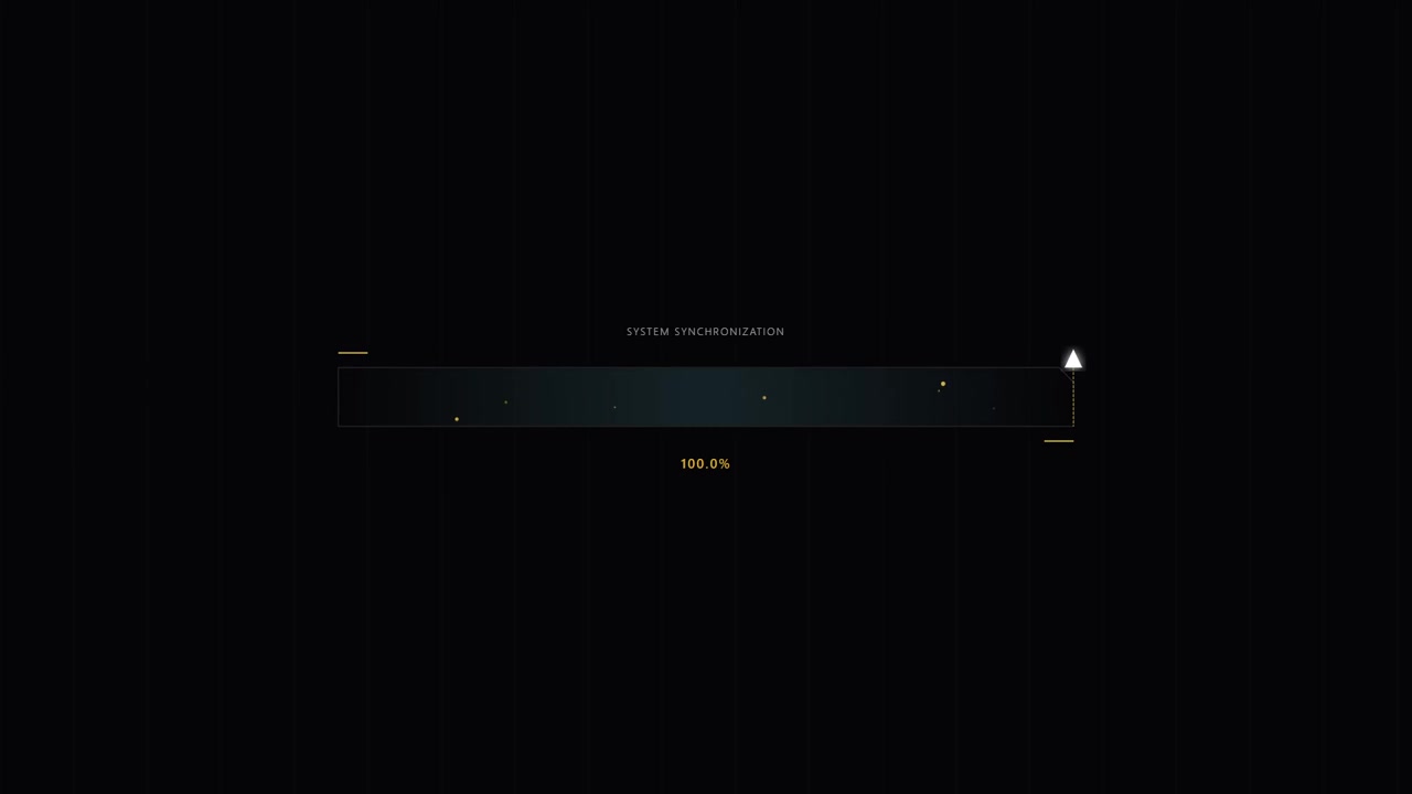 Digital System Synchronization Progress Bar Loading Animation