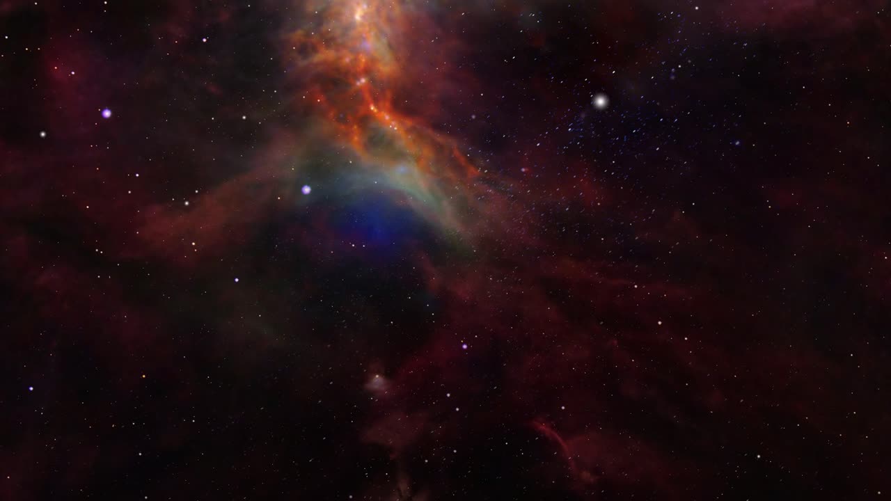 Image of the nebula in deep space 4k