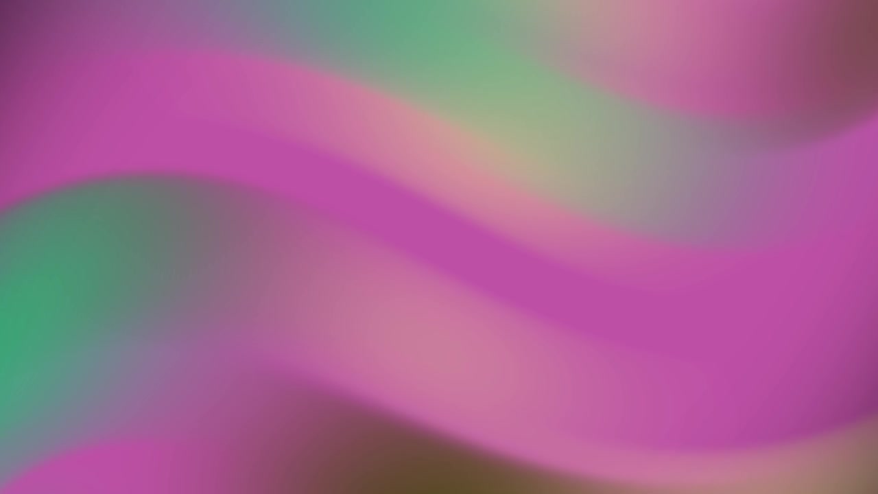 Smooth Flowing Abstract Gradient Background in Pink and Green