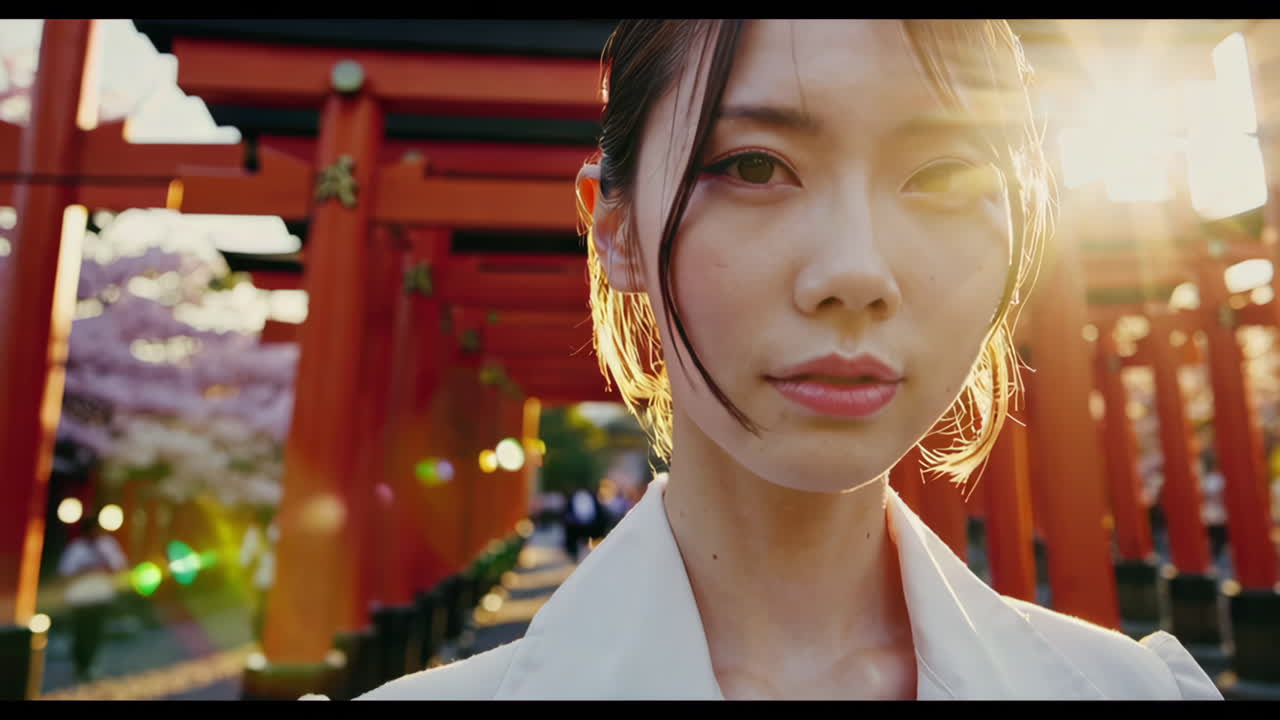 Woman in Japan