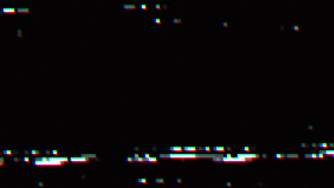 digital glitch and static television noise effects 4
