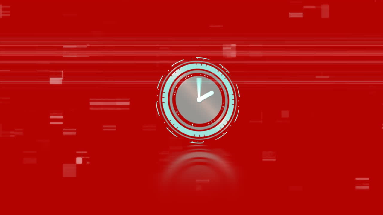 ⁇ 은 배경에 간섭과 범위 스캐닝의 애니메이션