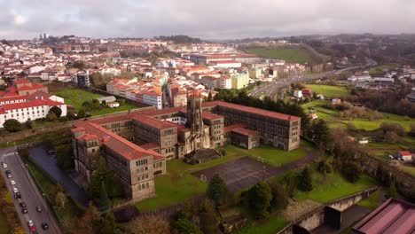 vista aerea del seminario menor