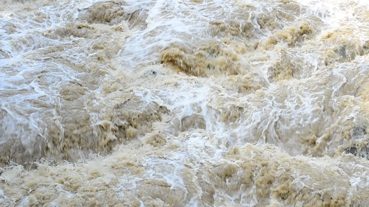 Mudderstrøm. Hurtig mudderstrøm
