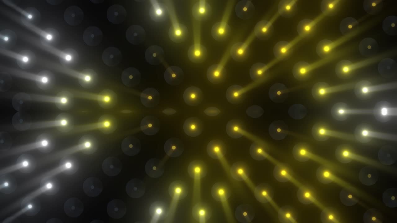 Symmetrical Stage Light Patterns