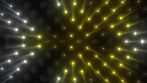 symmetrical stage light patterns