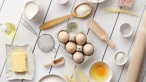 cooking tools and ingredients composition