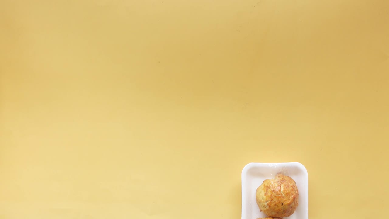 Baked Goods in White Packaging