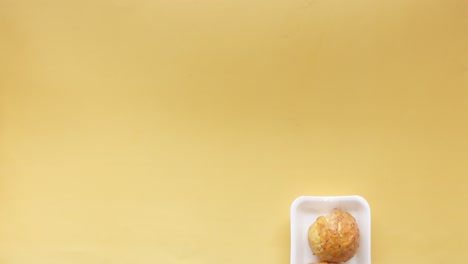 baked goods in white packaging
