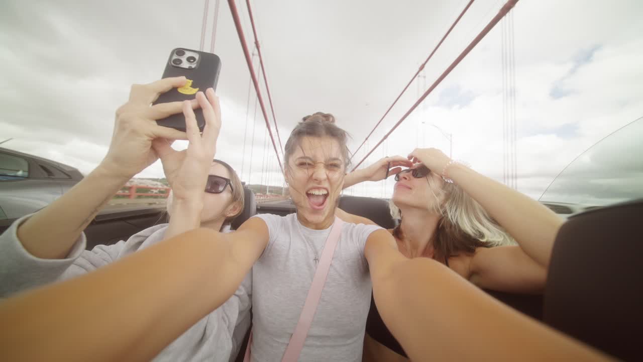 Friends on a Road Trip