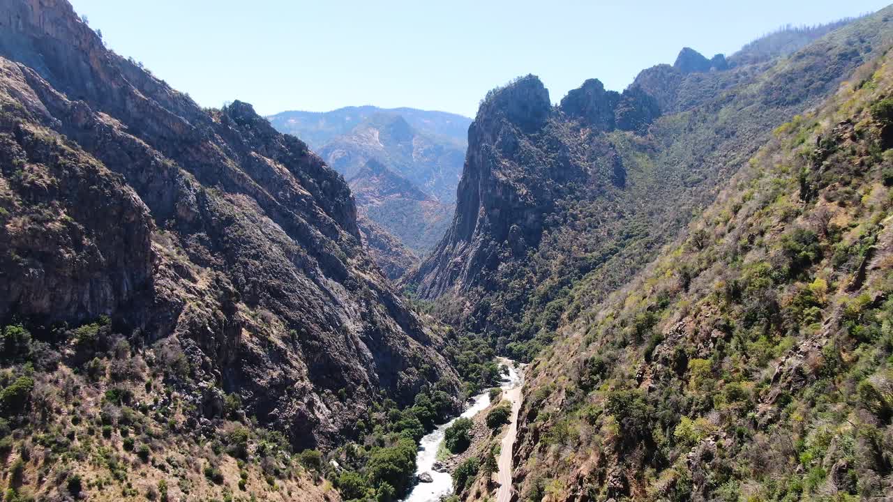 parque nacional del cañón de los reyes, vista aérea desde arriba