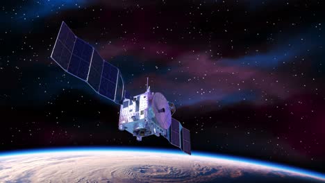 laser weapon destroys satellite in outer space