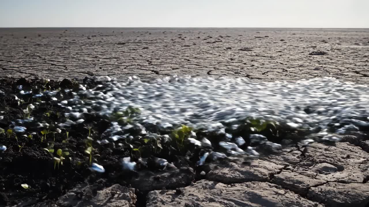 The Return of Life to a Drought-Stricken Land
