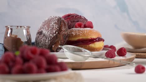 portuguese fried dough with sugar