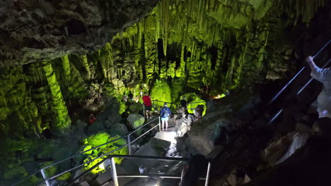 the dikteon cave in psychro, crete, is a historic and mythical underground attraction.