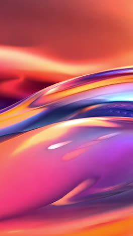 a colorful wave with a purple and orange background. the colors are vibrant and the wave appears to be flowing