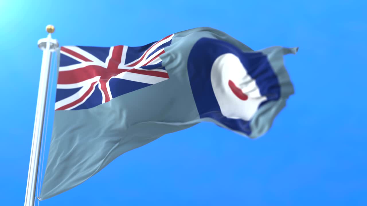 왕립 공군의 발이 바람에 흔들리고 있습니다.