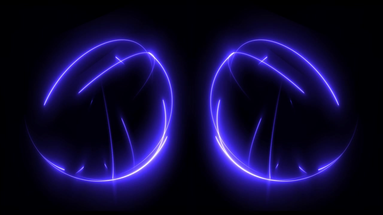3D-cirkel energianimation motion graphics
