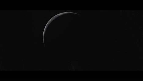 moon viewed from space