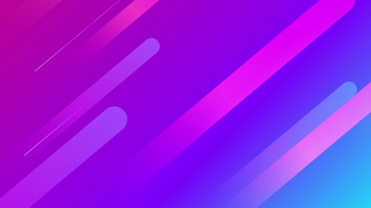 Sfondo geometrico colorato. Animazione in loop di forme dinamiche. Motivo geometrico.