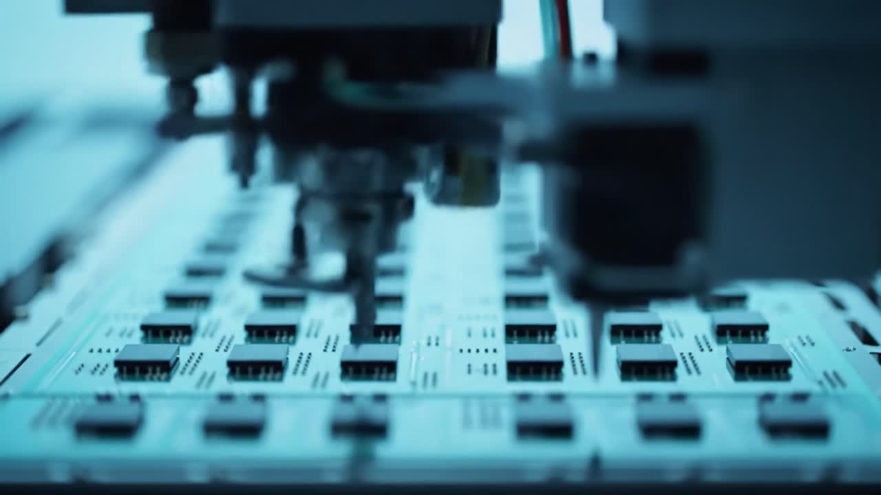 Automated Chip Assembly Process