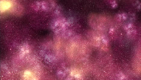 vibrant purple and yellow stylized nebula or galaxy in digital rendering