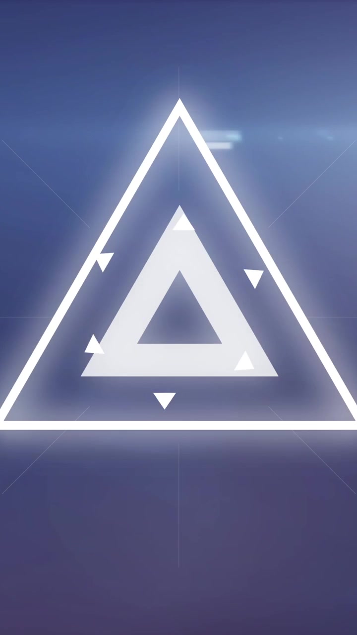 Animation of scopes shapes over moving shapes over spots of light
