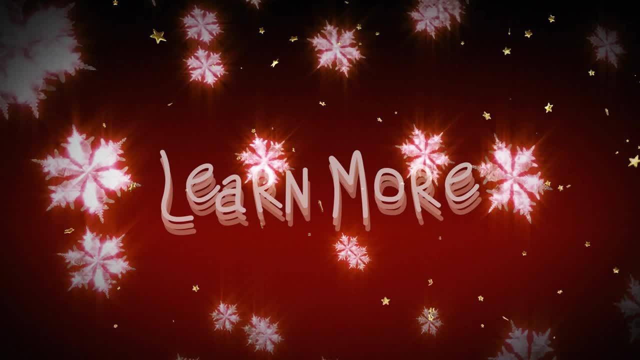 Red gradient filling Learn More text fading bars pulsing overlays drifting resetting for loop