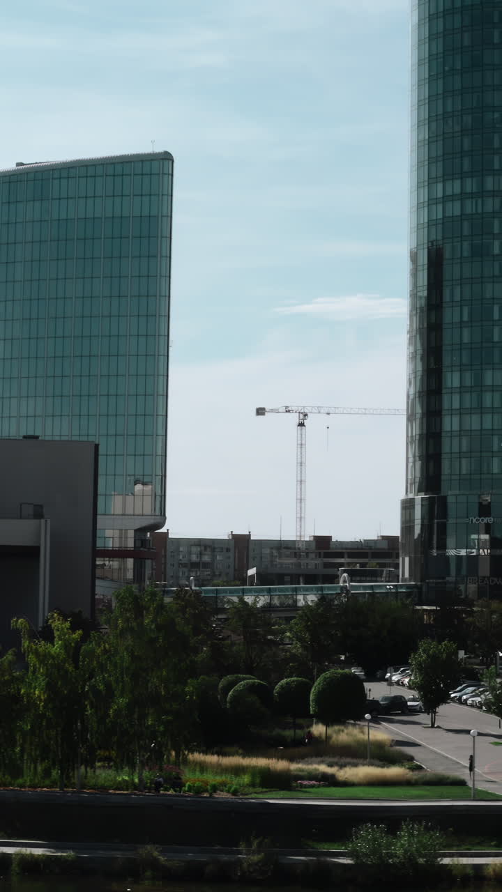 desarrollo urbano con construcción