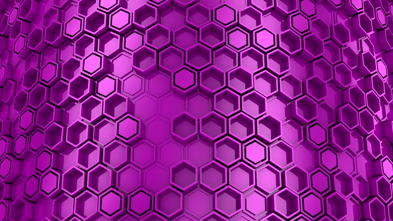 el fondo de los hexágonos