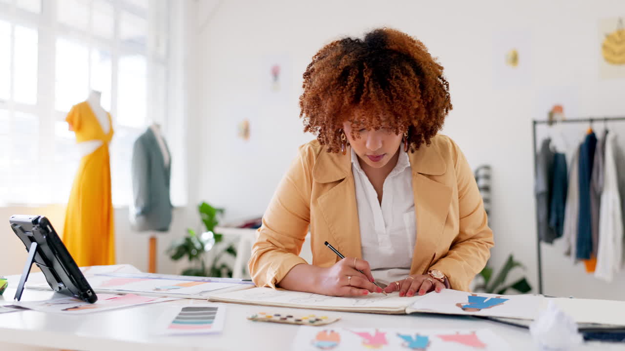 mulher negra, desenho de designer