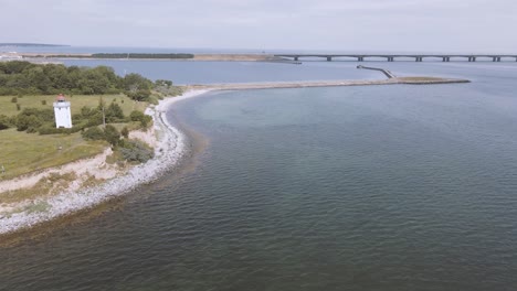 beautiful danish coastline filmed with dji drone